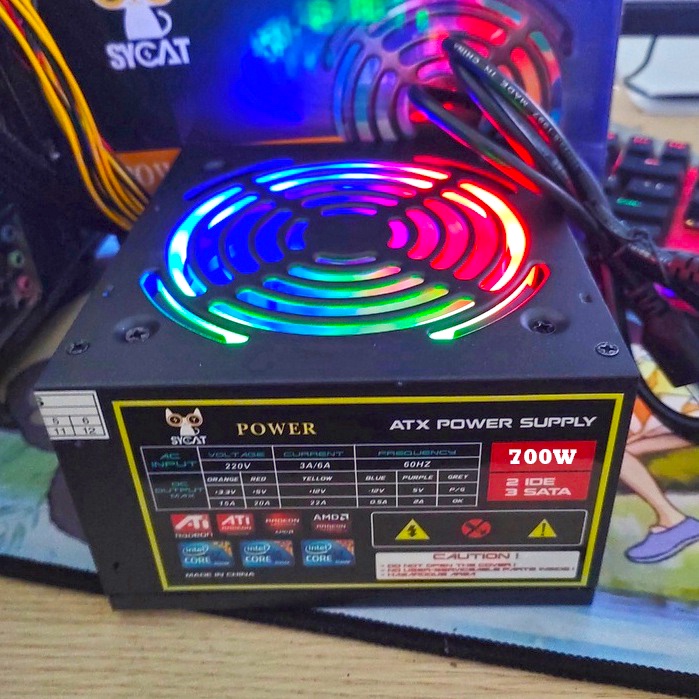 Picture of Power Supply Inplay GS200LK 700W/750W PC power supply psu true rated PSU 750WATTS GENERIC