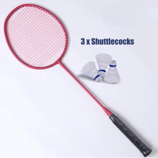 Picture of 4U G5 24lbs professional carbon fiber single rackets original badminton rackets full carbon badminton rackets for adult with 3 Shuttlecocks